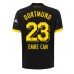 Borussia Dortmund Emre Can #23 Venkovní Dres 2023-24 Krátkým Rukávem